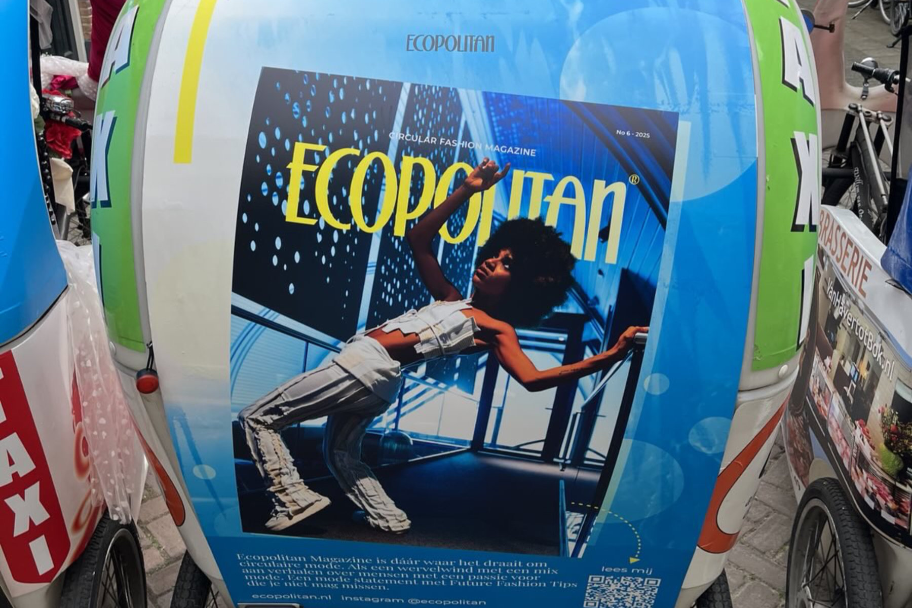 Fietsjoe met Ecopolitan No6