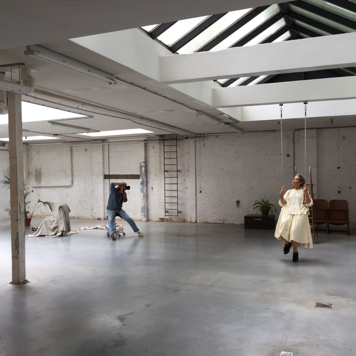fotoshoot Schommelen Automat libelle